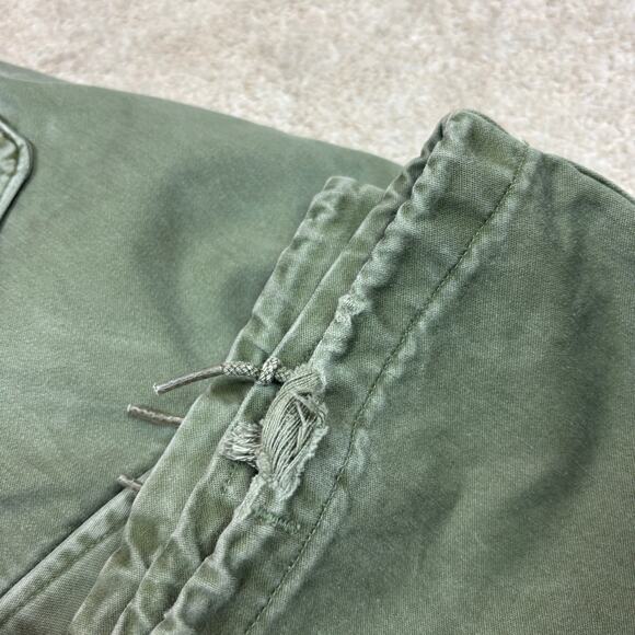 Vintage 60s OG 107 Wind Resistant Field Shell Trousers 30x31 Military Baggy - Picture 13 of 14